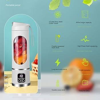 Rechargeable Portable Electric Juicer 4