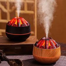 Volcano Effect Ultrasonic Aroma Diffuser & Humidifier