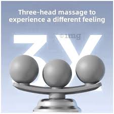 3 head Cordless Rechargeable Compact Power Massage Gun