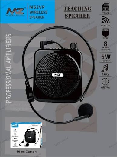 Portable Rechargeable Voice Amplifier with Wired Headset Microphone for teachers
